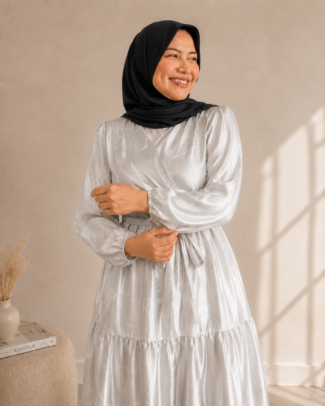 Luna Wrap Maxi Dress